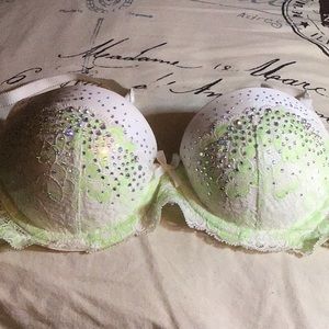 Victoria’s Secret lace bling bra